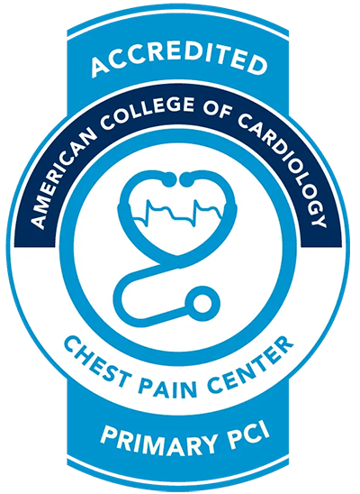 ACC accredited chest pain center primary pci logo.