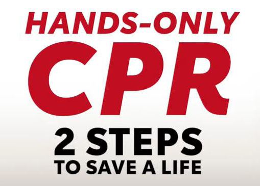 Hands Only CPR graphic