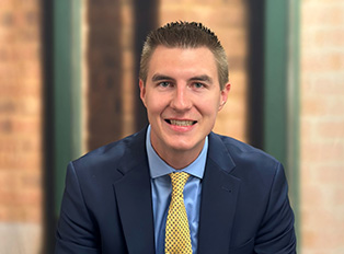 Portrait of Jordan Johnson, PA.